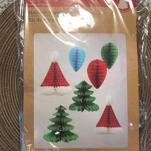 Christmas Honeycomb Shapes Kit